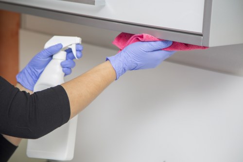 Thorough one off cleaning service focused on kitchen and bathroom surfaces